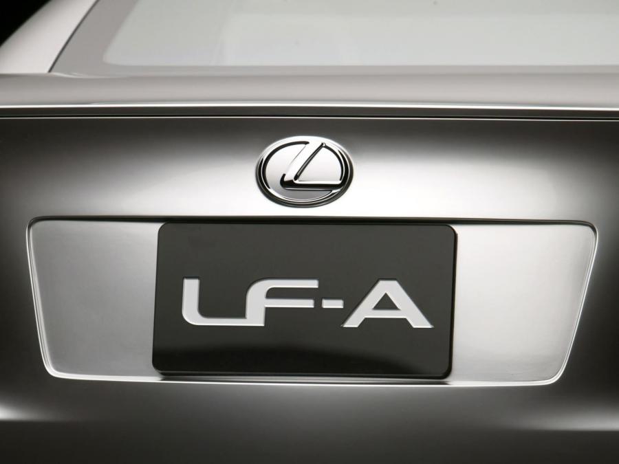 Lexus LF-A Concept 2007 года  (фото 15 из 80)